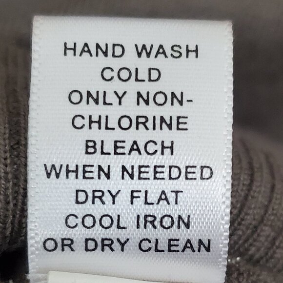 Banana Republic taupe silk blend sweater, metallic stripes, raglan sleeves - Picture 5 of 8